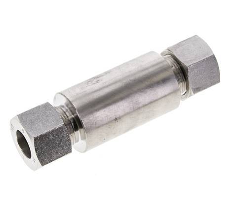 16S Stainless Steel Straight Welding Cutting Fitting Bulkhead 400 bar ISO 8434-1