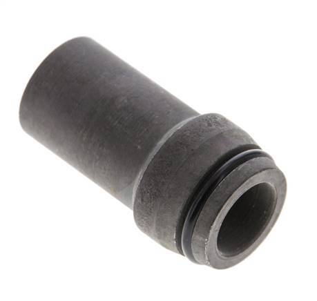 20x3mm Phosphatised Steel Straight with Welding End 400 barO-ring ISO 8434-1