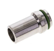 20x2.5mm Stainless Steel Straight with Welding End 400 bar FKMO-ring ISO 8434-1