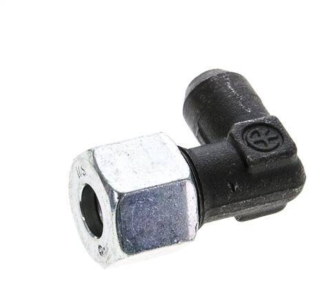 10S & 14mm Phosphatised Steel Elbow Cutting Fitting with Welding End 630 bar ISO 8434-1