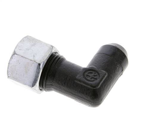 12S & 17mm Phosphatised Steel Elbow Cutting Fitting with Welding End 630 bar ISO 8434-1