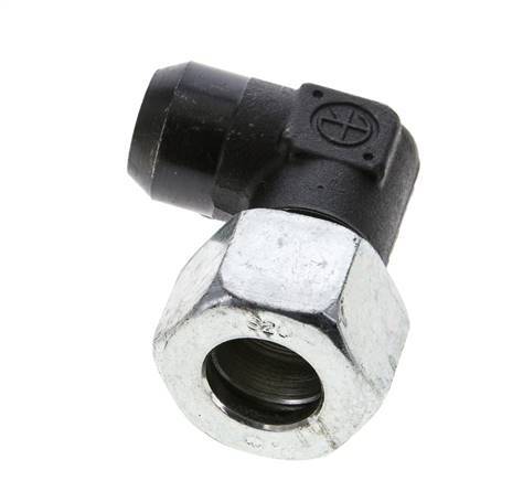 20S & 26mm Phosphatised Steel Elbow Cutting Fitting with Welding End 400 bar ISO 8434-1