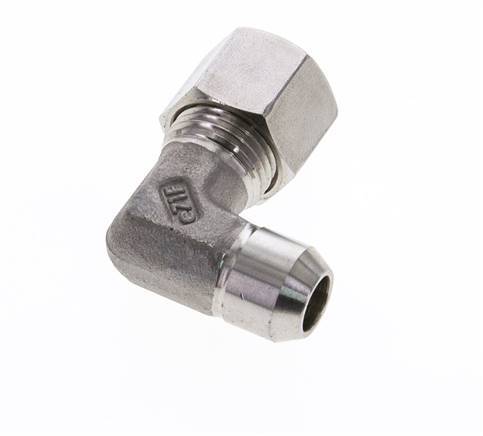 10L & 14mm Stainless Steel Elbow Cutting Fitting with Welding End 315 bar ISO 8434-1