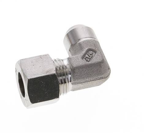 12L & 16mm Stainless Steel Elbow Cutting Fitting with Welding End 315 bar ISO 8434-1