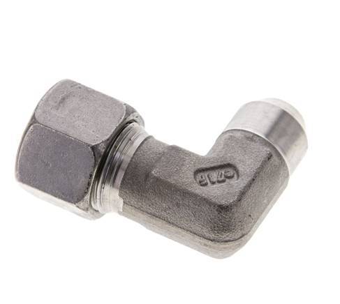 12S & 17mm Stainless Steel Elbow Cutting Fitting with Welding End 630 bar ISO 8434-1