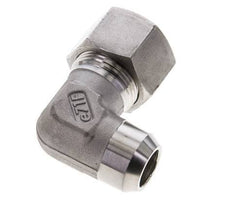 20S & 26mm Stainless Steel Elbow Cutting Fitting with Welding End 400 bar ISO 8434-1