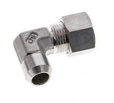 12L & 16mm Stainless Steel Elbow Compression Fitting with Welding End 315 bar ISO 8434-1