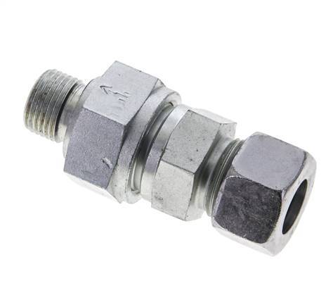 Hydraulic Check Valve Cutting Ring 15L (M22x1.5) & M18x1.5 Male Steel 1-250bar (15-3625)psi Tube-Thread ISO 8434-1