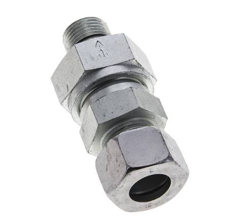 Hydraulic Check Valve Cutting Ring 15L (M22x1.5) & M18x1.5 Male Steel 1-250bar (15-3625)psi Tube-Thread ISO 8434-1