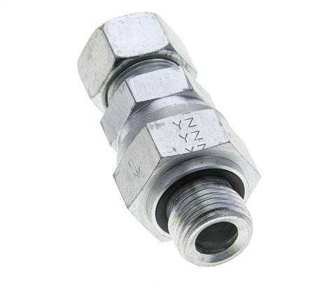 Hydraulic Check Valve Cutting Ring 15L (M22x1.5) & G1/2'' Male Steel 3-250bar (44-3625)psi Tube-Thread ISO 8434-1