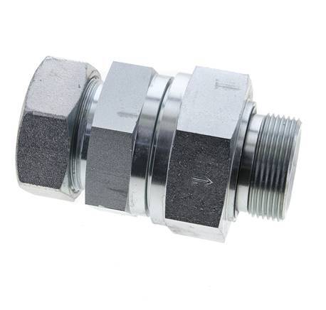 Hydraulic Check Valve Cutting Ring 42L (M52x2) & G1-1/2'' Male Steel 1-100bar (15-1450)psi Tube-Thread ISO 8434-1