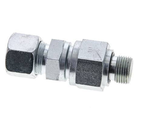 Hydraulic Check Valve Cutting Ring 12S (M20x1.5) & G3/8'' Male Steel 1-400bar (15-5800)psi Tube-Thread ISO 8434-1