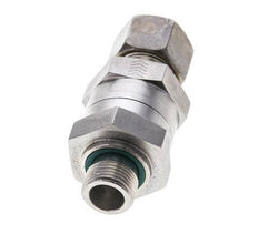 Hydraulic Check Valve Compression Ring 12S (M20x1.5) & G3/8'' Male Stainless Steel 1-400bar (15-5800)psi Thread-Tube ISO 8434-1