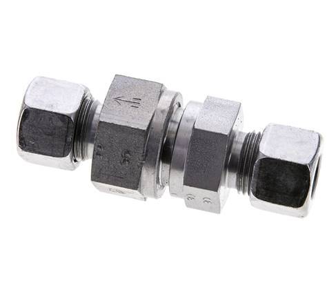 Válvula de retención hidráulica Anillo de corte 12L (M18x1,5) Acero 0,2-250bar (3-3625)psi ISO 8434-1