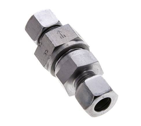 Válvula de retención hidráulica Anillo de corte 12L (M18x1,5) Acero 0,2-250bar (3-3625)psi ISO 8434-1