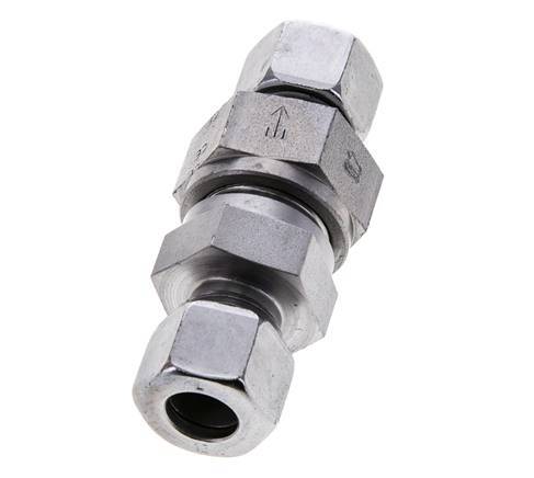 Válvula de retención hidráulica Anillo de corte 12L (M18x1,5) Acero 0,2-250bar (3-3625)psi ISO 8434-1