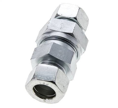 Válvula de retención hidráulica Anillo de corte 22L (M30x2) Acero 1-160bar (15-2320)psi ISO 8434-1