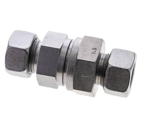 Válvula de retención hidráulica Anillo de corte 22L (M30x2) Acero 0,5-160bar (7-2320)psi ISO 8434-1