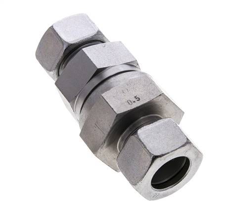 Válvula de retención hidráulica Anillo de corte 22L (M30x2) Acero 0,5-160bar (7-2320)psi ISO 8434-1