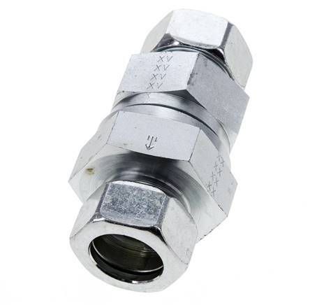 Válvula de retención hidráulica Anillo de corte 28L (M36x2) Acero 1-100bar (15-1450)psi ISO 8434-1