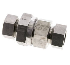 Válvula de retención hidráulica Anillo de corte 28L (M36x2) Acero inoxidable 1-100bar (15-1450)psi ISO 8434-1
