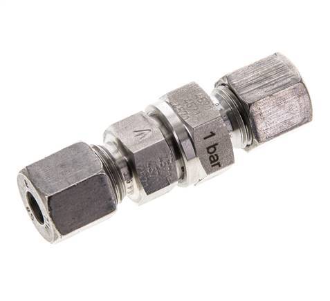 Válvula de retención hidráulica Anillo de corte 8S (M16x1,5) Acero inoxidable 1-400bar (15-5800)psi ISO 8434-1