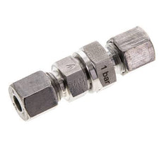 Válvula de retención hidráulica Anillo de corte 8S (M16x1,5) Acero inoxidable 1-400bar (15-5800)psi ISO 8434-1