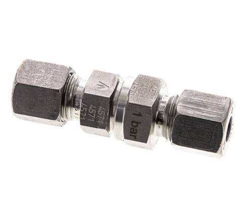 Válvula de retención hidráulica Anillo de corte 8S (M16x1,5) Acero inoxidable 1-400bar (15-5800)psi ISO 8434-1