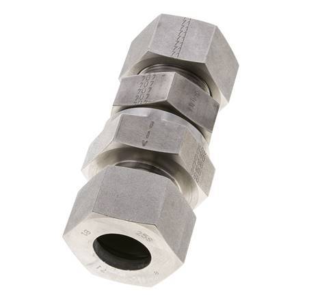 Hydraulic Check Valve Cutting Ring 25S (M36x2) Stainless Steel 1-250bar (15-3625)psi ISO 8434-1