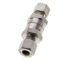 Válvula de retención hidráulica Anillo de compresión 10L (M16x1,5) Acero inoxidable 1-250bar (15-3625)psi ISO 8434-1