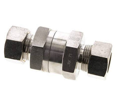 Válvula de retención hidráulica Anillo de compresión 22L (M30x2) Acero inoxidable 1-160bar (15-2320)psi ISO 8434-1