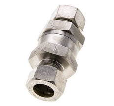 Válvula de retención hidráulica Anillo de compresión 22L (M30x2) Acero inoxidable 1-160bar (15-2320)psi ISO 8434-1