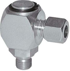 8S y M14x1,5 Racor giratorio de acero galvanizado con rosca macho DN 5400 bar NBR Giratorio ISO 8434-1