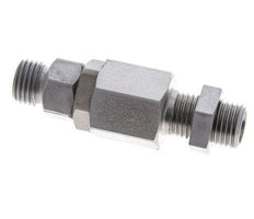 8L Acero Zincado Rótula con Guía de Bola Racor Pasamuros 315 bar NBR ISO 8434-1
