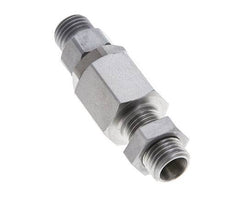 8L Acero Zincado Rótula con Guía de Bola Racor Pasamuros 315 bar NBR ISO 8434-1