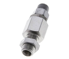 8L Acero Zincado Rótula con Guía de Bola Racor Pasamuros 315 bar NBR ISO 8434-1