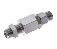 8L Acero Zincado Rótula con Guía de Bola Racor Pasamuros 315 bar NBR ISO 8434-1