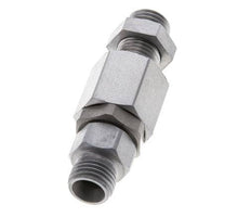 8L Acero Zincado Rótula con Guía de Bola Racor Pasamuros 315 bar NBR ISO 8434-1