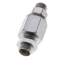 12L Acero Zincado Rótula con Guía de Bola Racor Pasamuros 315 bar NBR ISO 8434-1