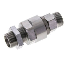 15L Acero Zincado Rótula con Guía de Bola Racor Pasamuros 315 bar NBR ISO 8434-1