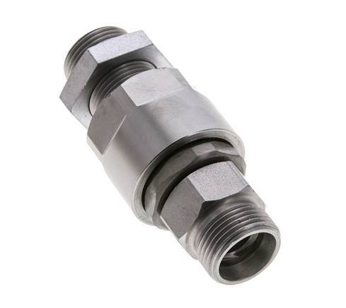 15L Acero Zincado Rótula con Guía de Bola Racor Pasamuros 315 bar NBR ISO 8434-1