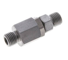 6S Zink plated Steel Ball-Guided Swivel Joint Cutting Fitting DN 4350 bar NBR ISO 8434-1