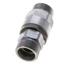 25S Zink plated Steel Ball-Guided Swivel Joint Cutting Fitting DN 20350 bar NBR ISO 8434-1