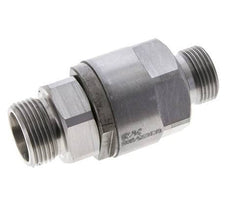 20S & G3/4'' Zink plated Steel Ball-Guided Swivel Joint Cutting Fitting with Male Threads DN 16350 bar NBR ISO 8434-1
