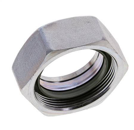 42 (M52x2) Steel Functional Nut FKM