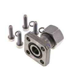 Brida de bomba LK 35 Acero con 15L (M22x1,5)