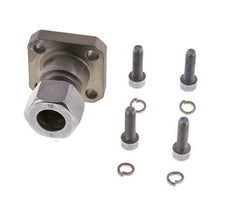 Brida de bomba LK 40 Acero con 15L (M22x1,5)