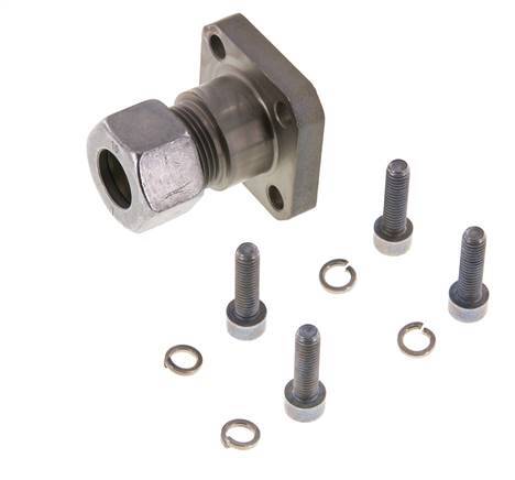 Brida de bomba LK 40 Acero con 15L (M22x1,5)