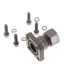 Brida de bomba LK 40 Acero con 15L (M22x1,5)