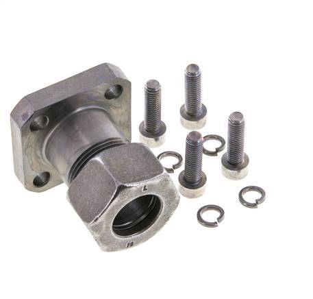 Brida de bomba LK 40 Acero con 18L (M26x1,5)